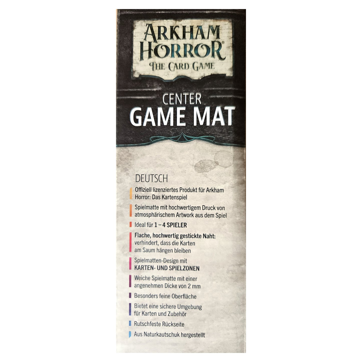 Arkham Horror LCG Das Kartenspiel: Center Game Mat, Offizielle Spielmatte, Gamegenic