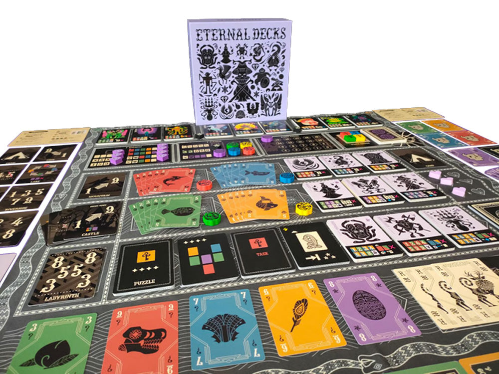 Eternal Decks (FR), französisch, Kartenspiel, Brettspiel, kooperativ, von Hiroken/Tricktakers Games