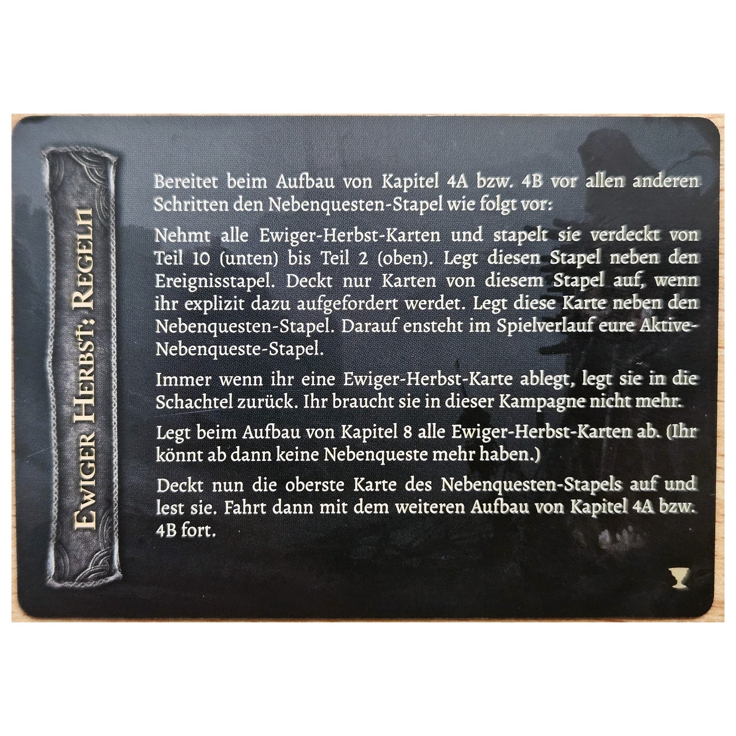 Tainted Grail: Ewiger Herbst, Promo-Kampagne für Fall of Avalon, DE, Mini-Erweiterung