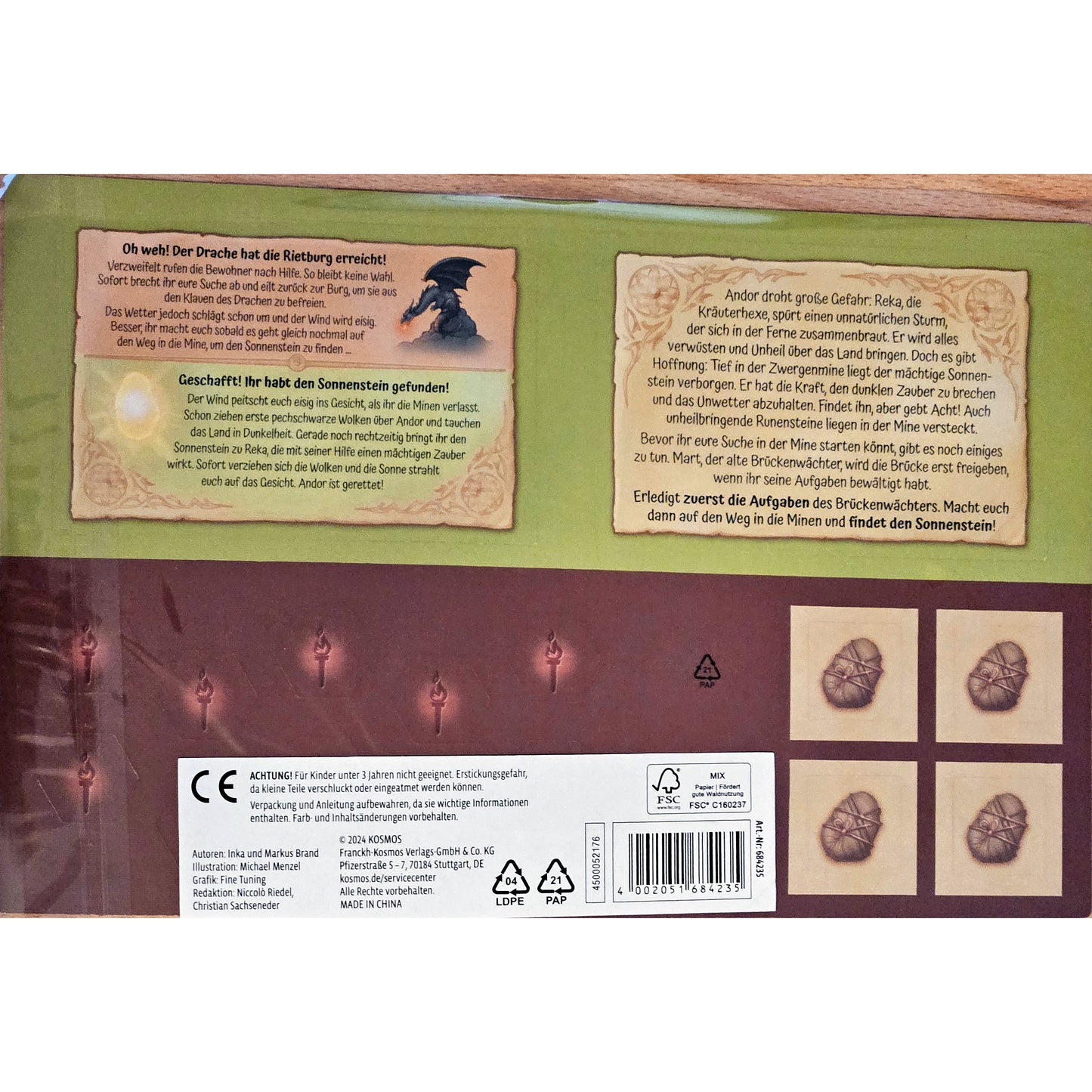 Andor Junior: Steine des Schicksals, Mini-Erweiterung, Promo