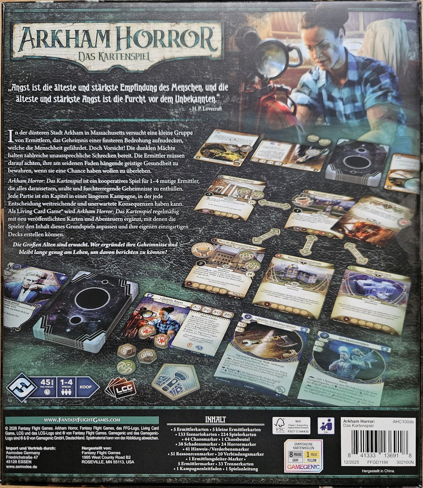 Arkham Horror: Das Kartenspiel LCG (DE): Neues Grundspiel, 2. Kapitel