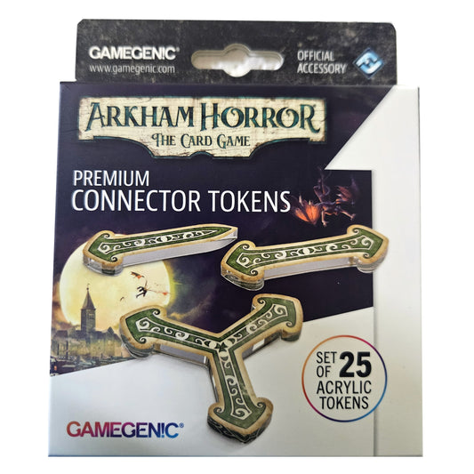 Arkham Horror LCG Das Kartenspiel: 25x Deluxe Acryl Connector Tokens, Gamegenic