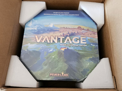 Vantage: Feuerland Special Edition (DE), Brettspiel, ovp, Feuerland Spiele