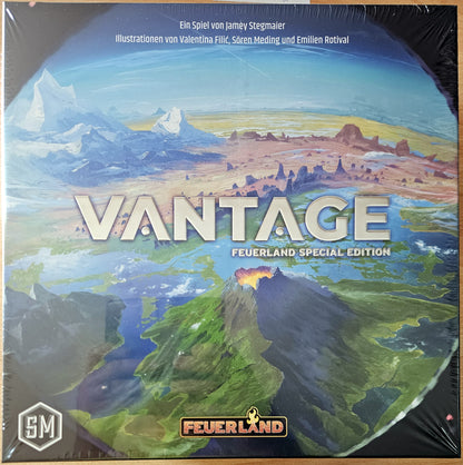 Vantage: Feuerland Special Edition (DE), Brettspiel, ovp, Feuerland Spiele