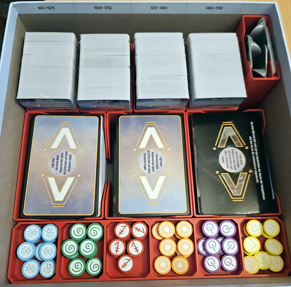 Vantage: Feuerland Special Edition (DE), Brettspiel, gebraucht, Feuerland Spiele