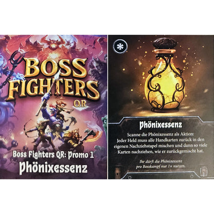 Boss Fighters QR Promo 1: Phönixessenz, Mini-Erweiterung, Pegasus Spiele