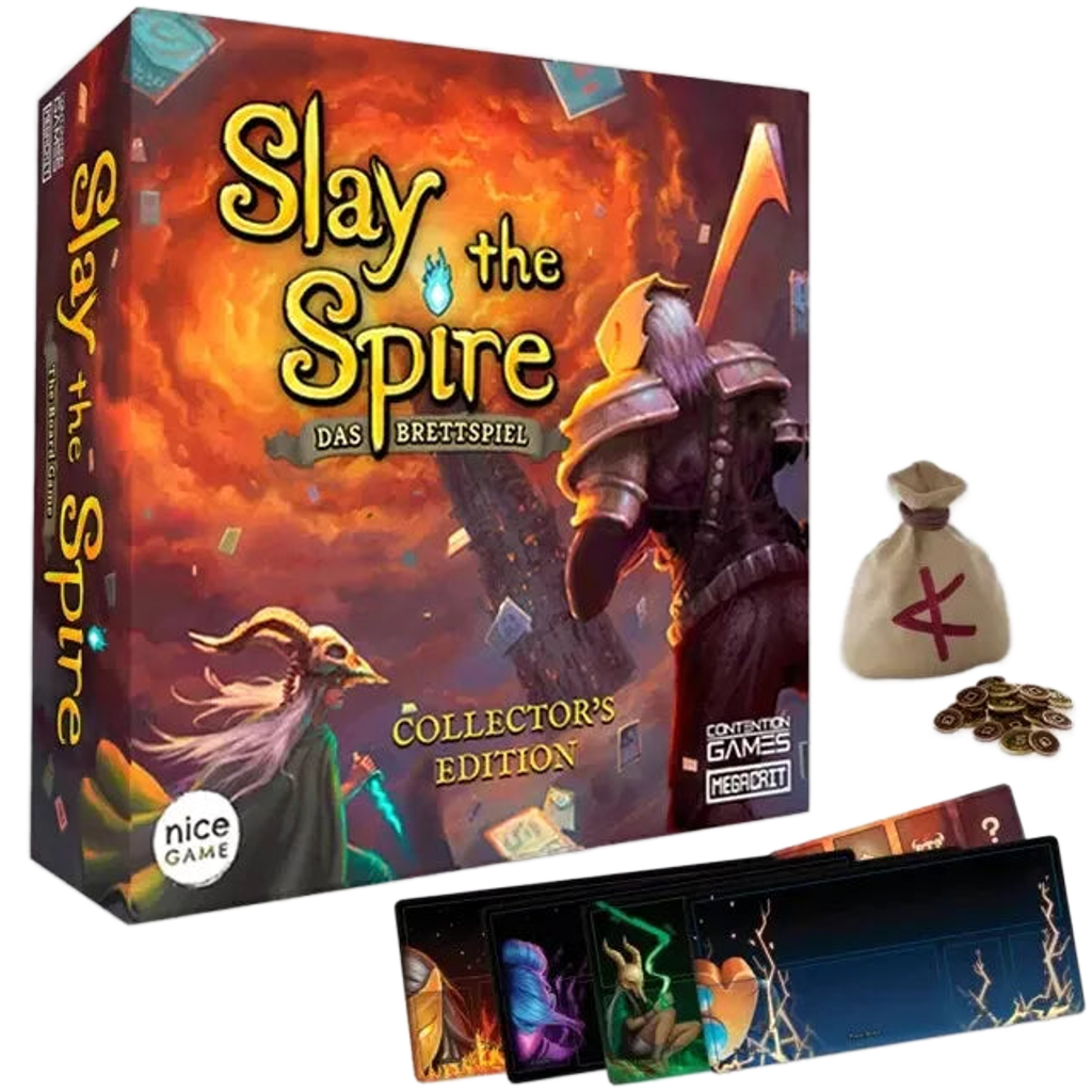 Slay the Spire: Das Brettspiel Collector's Edition (DE), inkl. 5 Playmats & 30 Metallmünzen