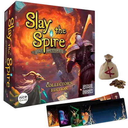 Slay the Spire: Das Brettspiel Collector's Edition (DE), inkl. 5 Playmats & 30 Metallmünzen