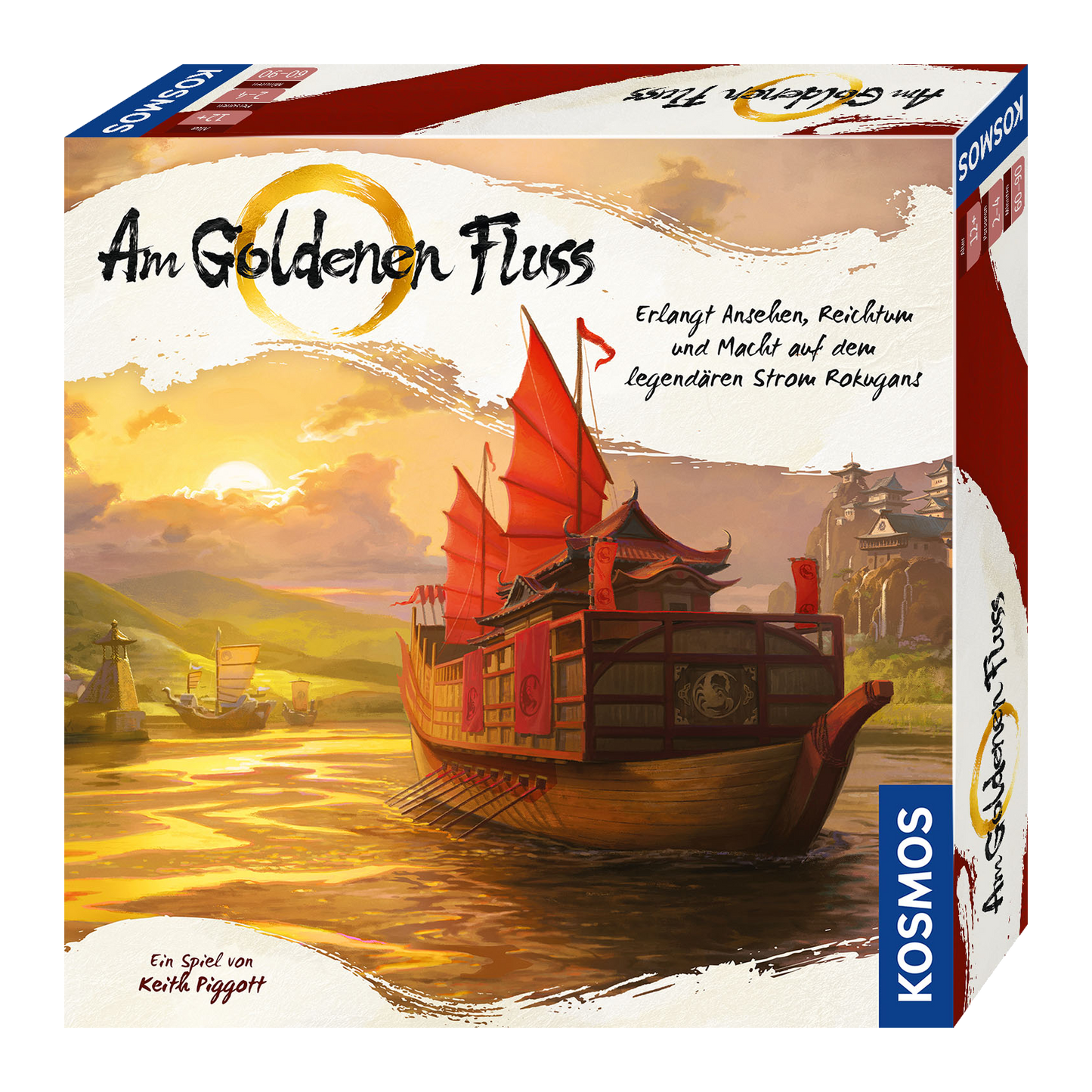Am Goldenen Fluss, KOSMOS, 3D-Box
