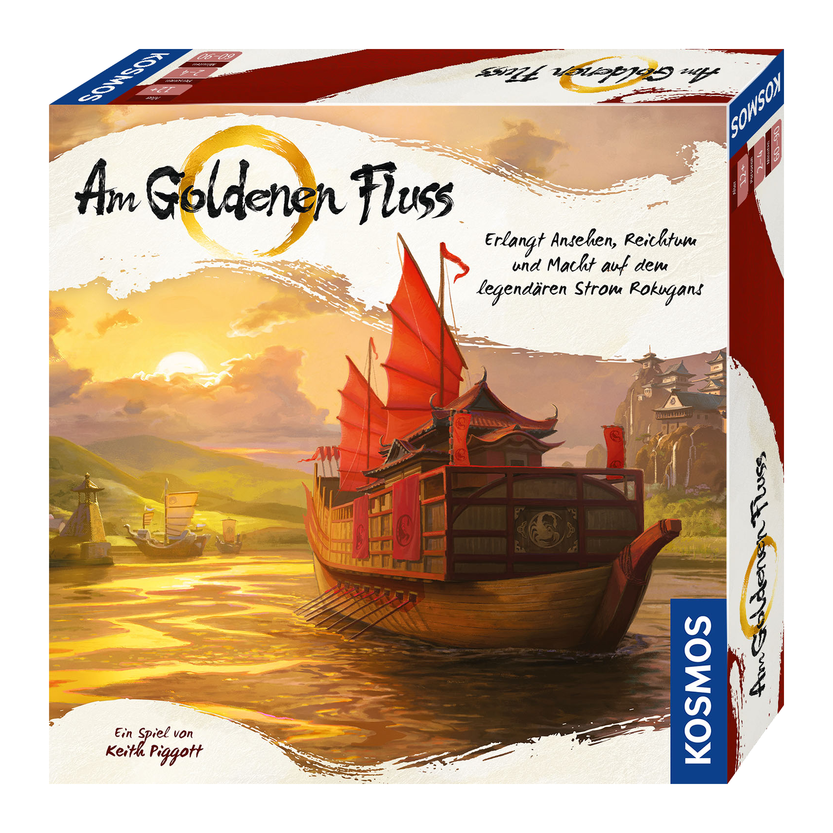 Am Goldenen Fluss, KOSMOS, 3D-Box