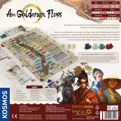 Am Goldenen Fluss, KOSMOS, Rückseite