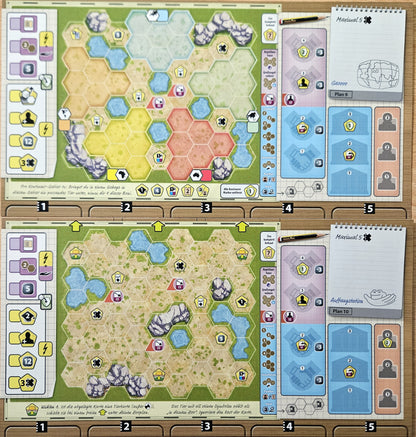 Arche Nova: Zoo Map Pack 1 & 2 (DE), Bundle, Brettspiel-Erweiterung, Feuerland