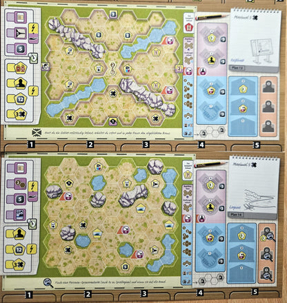 Arche Nova: Zoo Map Pack 1 & 2 (DE), Bundle, Brettspiel-Erweiterung, Feuerland