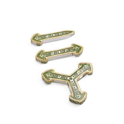 Arkham Horror LCG Das Kartenspiel: 25x Deluxe Acryl Connector Tokens, Gamegenic