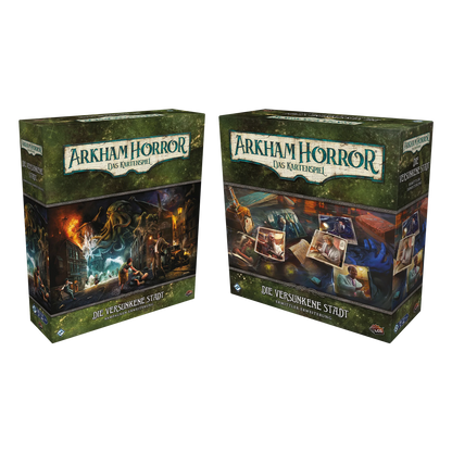 Arkham Horror Das Kartenspiel LCG (DE): Die Versunkene Stadt, Ermittler- & Kampagnen-Erweiterung
