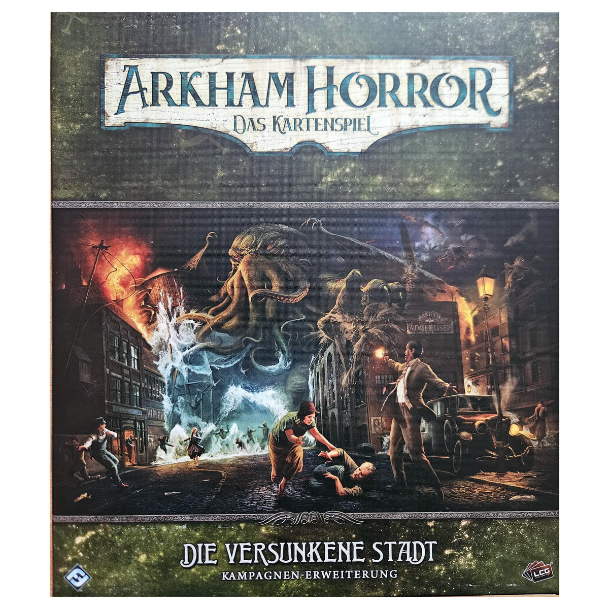 Arkham Horror Das Kartenspiel LCG (DE): Die Versunkene Stadt, Ermittler- & Kampagnen-Erweiterung