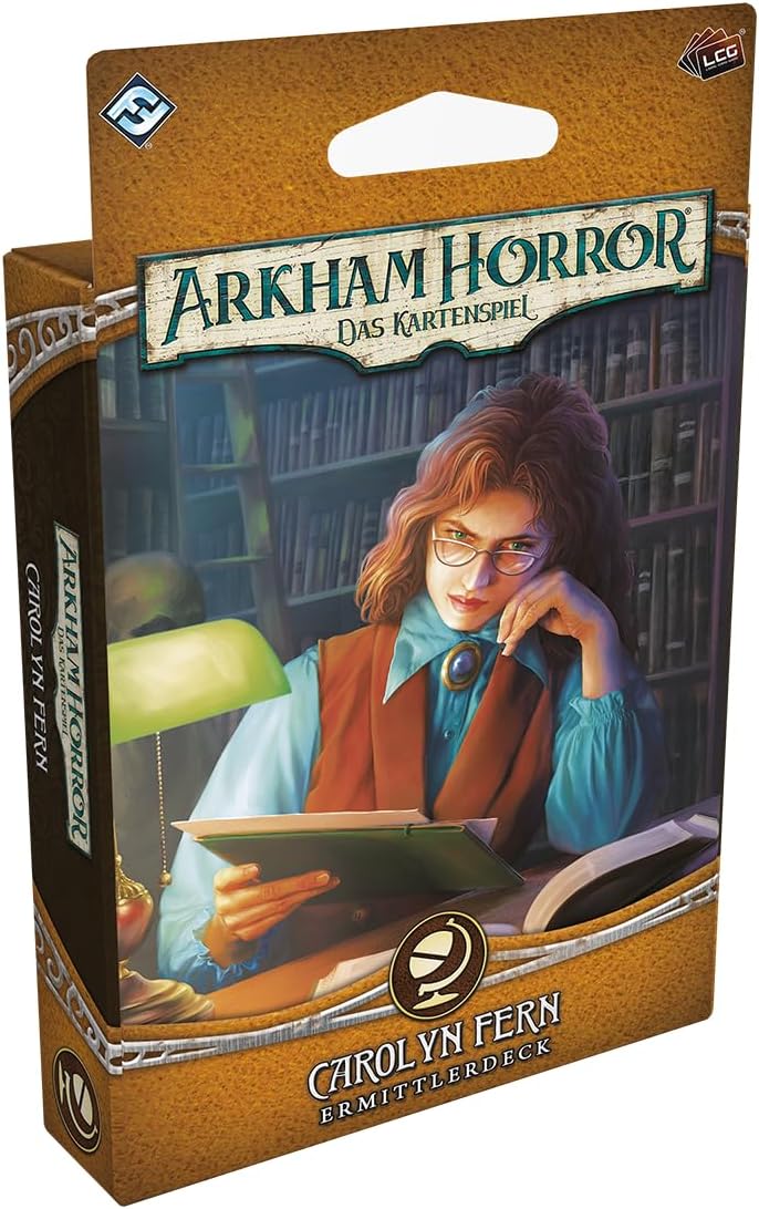 Arkham Horror LCG Das Kartenspiel: 5x spielfertige Ermittlerdecks, Erweiterungen