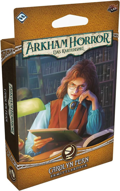 Arkham Horror LCG Das Kartenspiel: 5x spielfertige Ermittlerdecks, Erweiterungen