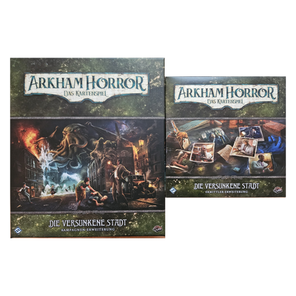 Arkham Horror Das Kartenspiel: Die Versunkene Stadt Bundle: Ermittler- & Kampagnen-Erweiterung