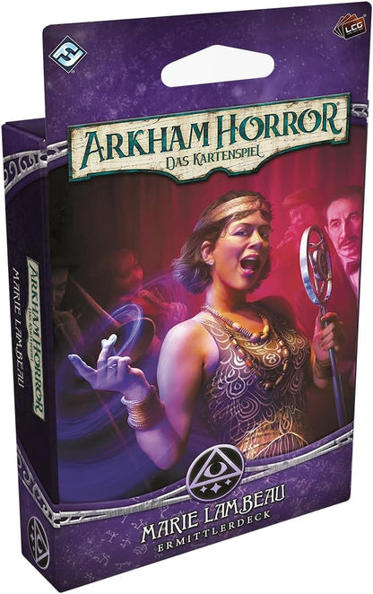 Arkham Horror LCG Das Kartenspiel: 5x spielfertige Ermittlerdecks, Erweiterungen