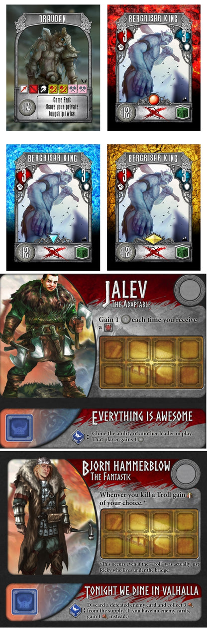 Champions of Midgard (DE) Grundspiel inkl. 3x Promo-Pakete, Brettspiel, Corax Games