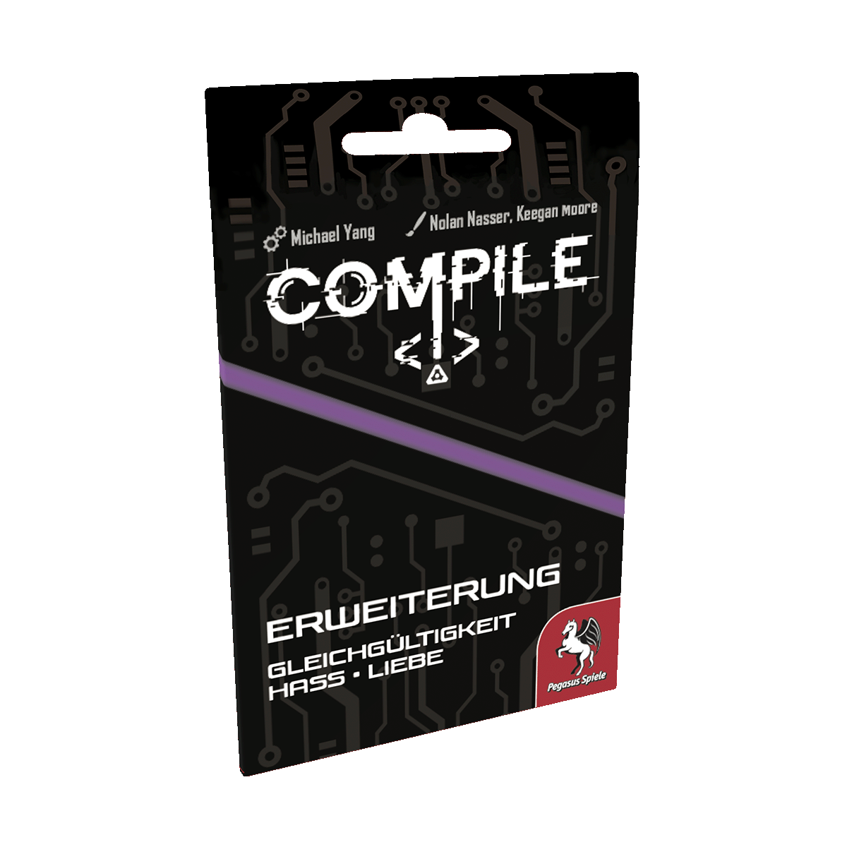 Compile Purple-Edition: Erweiterung Gleichgueltigkeit, Hass, Liebe, 3D-Box