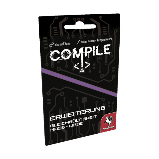 Compile Purple-Edition: Erweiterung Gleichgueltigkeit, Hass, Liebe, 3D-Box