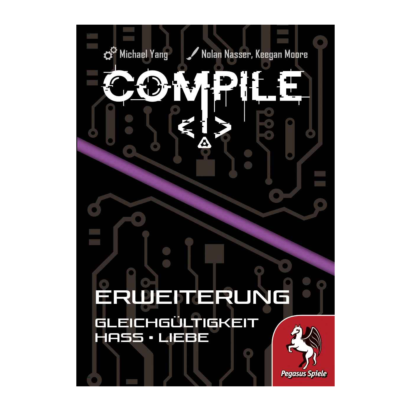 Compile Purple-Edition: Erweiterung Gleichgueltigkeit, Hass, Liebe, Cover