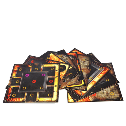 Dark Souls The Board Game: Darkroot Basin and Iron Keep Tile Set, Map Tiles 2