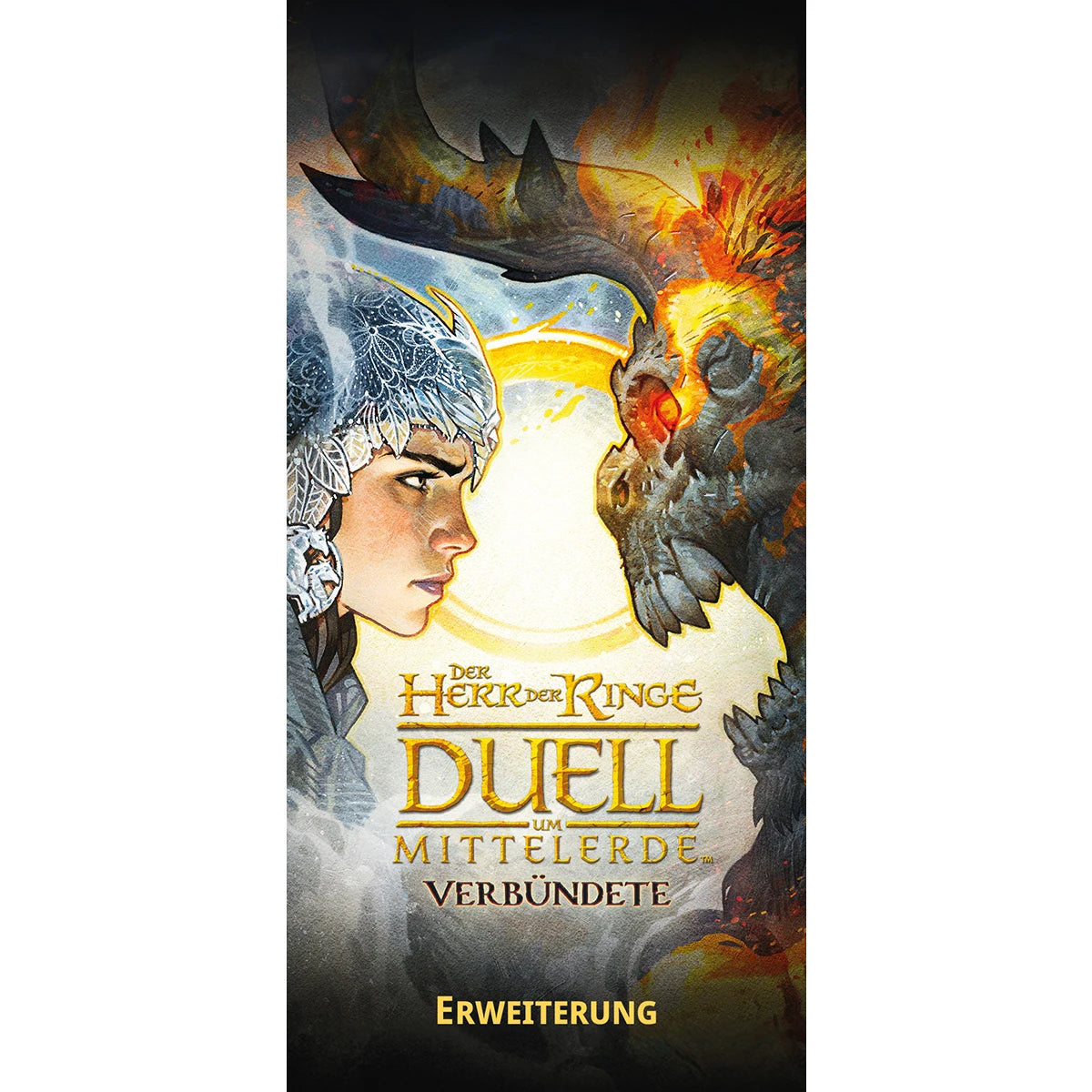 Der Herr der Ringe: Duell um Mittelerde (DE): Bundle mit der Erweiterung Verbündete, Brettspiel, Repos Production