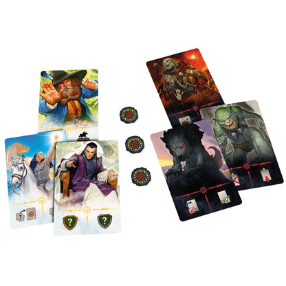 Der Herr der Ringe: Duell um Mittelerde (DE): Bundle mit der Erweiterung Verbündete, Brettspiel, Repos Production