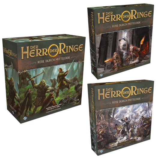 Der Herr der Ringe: Reise durch Mittelerde (DE) Bundle, Grundspiel & 2 große Erweiterungen