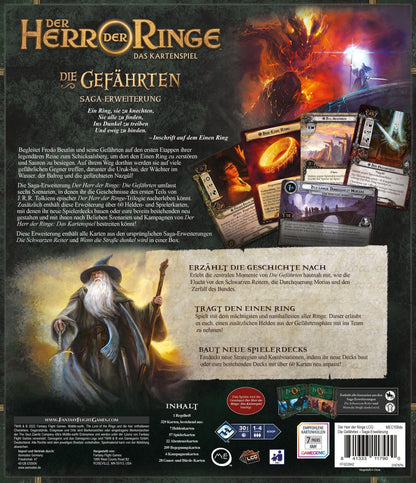 Der Herr der Ringe: Das Kartenspiel LCG (DE): Die Gefährten, Saga-Erweiterung