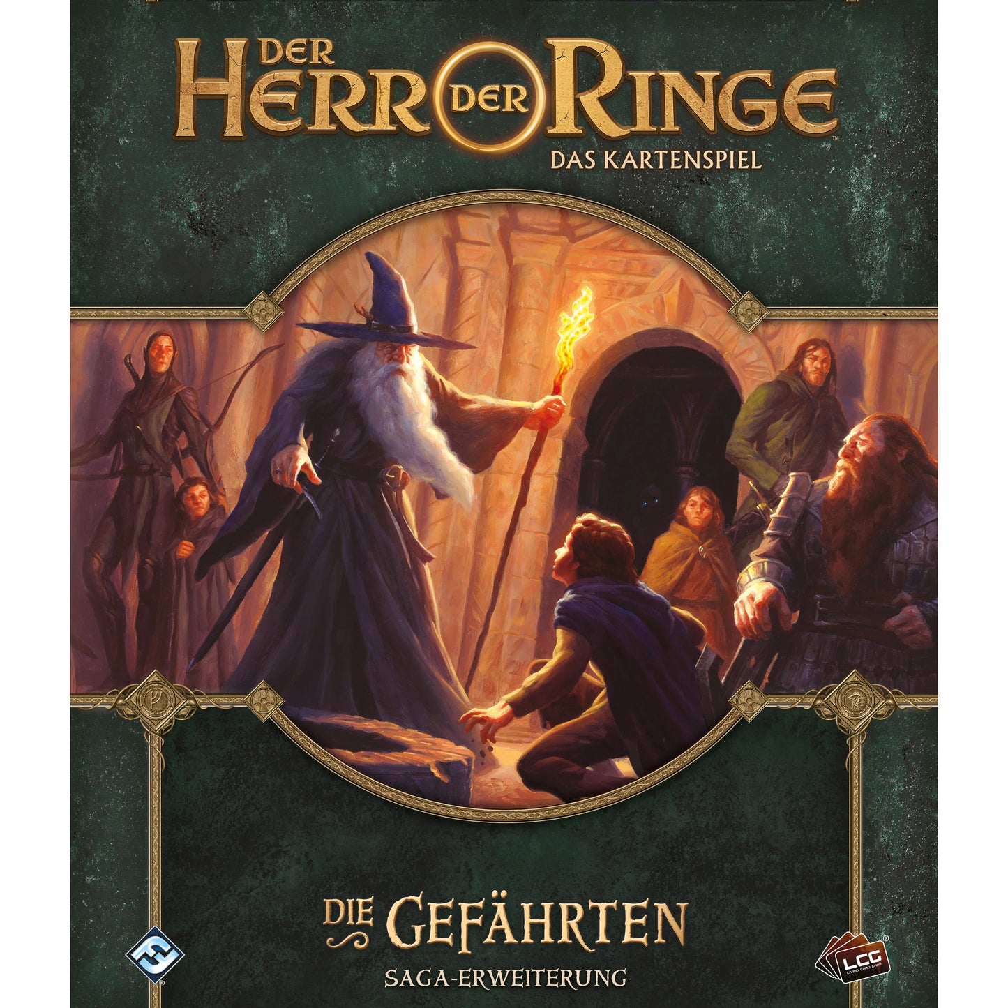 Der Herr der Ringe: Das Kartenspiel LCG (DE): Bundle mit 3 Saga-Erweiterungen: Die Gefährten, Die Zwei Türme, Die Rückkehr des Königs