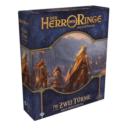 Der Herr der Ringe: Das Kartenspiel LCG (DE): Bundle mit 3 Saga-Erweiterungen: Die Gefährten, Die Zwei Türme, Die Rückkehr des Königs