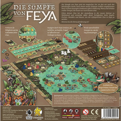 Die Sümpfe von Feya (DE), Brettspiel, Strohmann Games, Kenner-/Expertenspiel