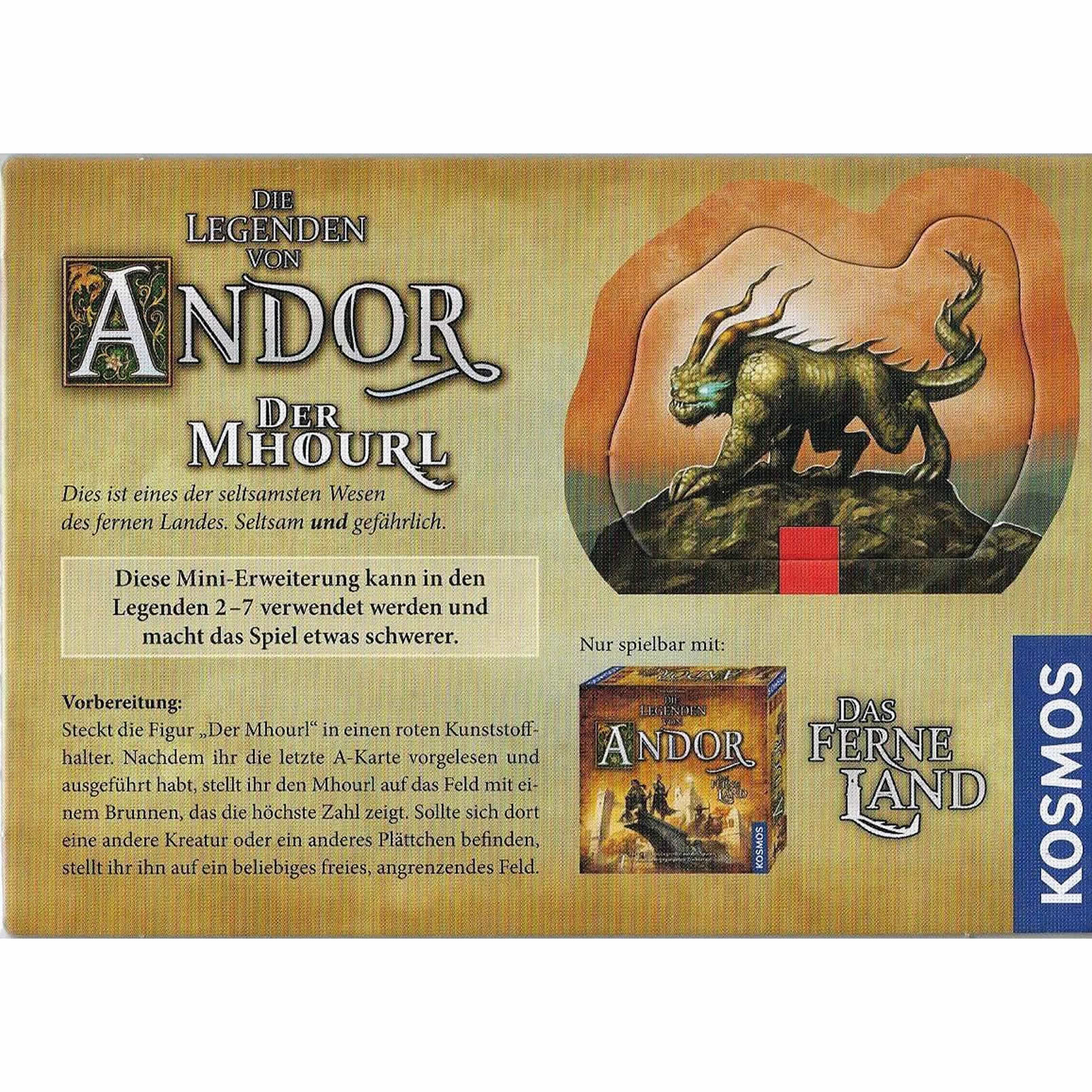 Die Legenden von Andor - Der Mhourl, Vorderseite