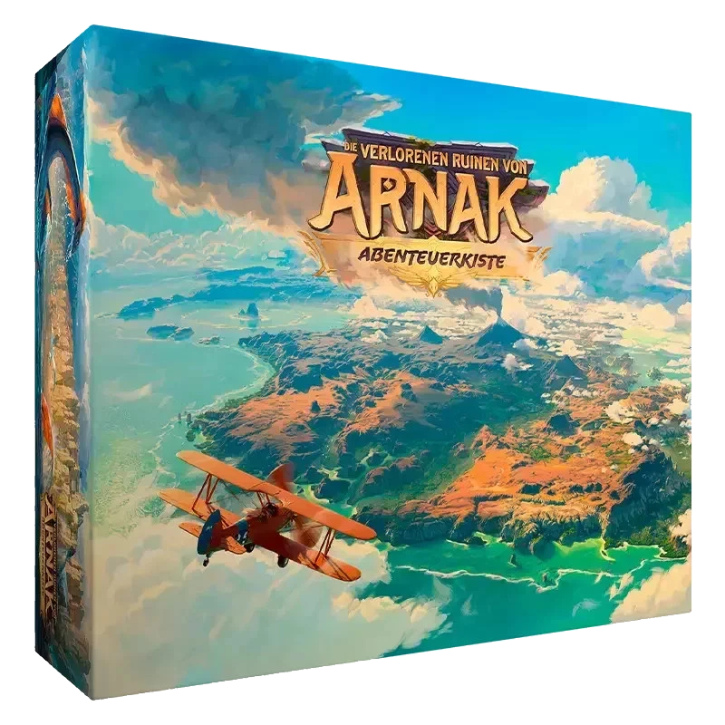 Die verlorenen Ruinen von Arnak - Abenteuerkiste, 3D-Box