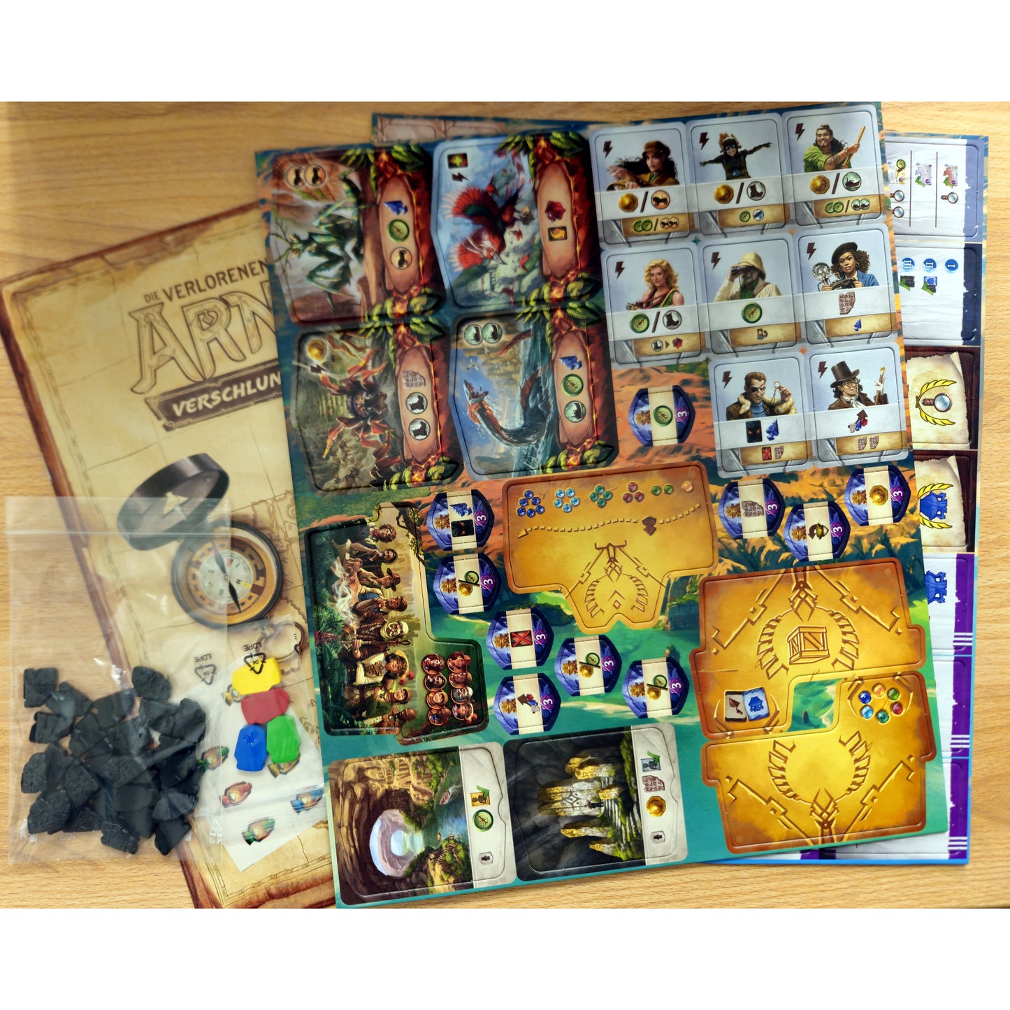 Die verlorenen Ruinen von Arnak - Abenteuerkiste, Neue Erweiterung: Verschlungene Pfade