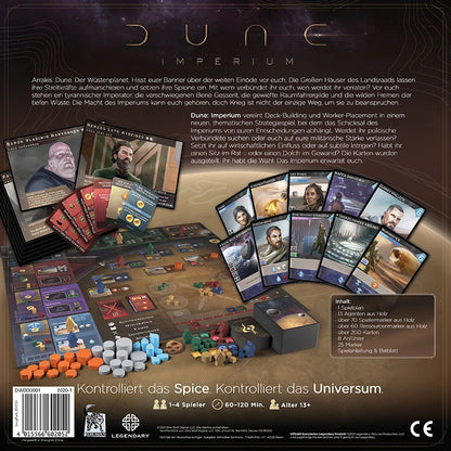 Dune Imperium Grundspiel (DE), Kennerspiel, Brettspiel, Direwolf