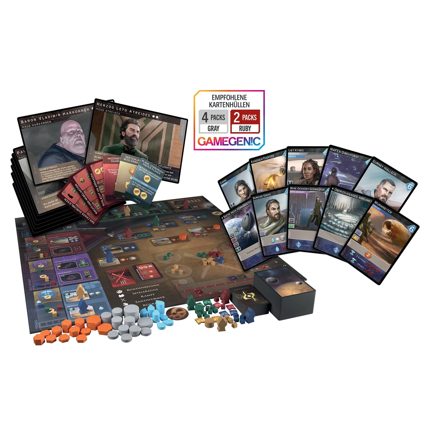 Dune Imperium Grundspiel (DE), Kennerspiel, Brettspiel, Direwolf