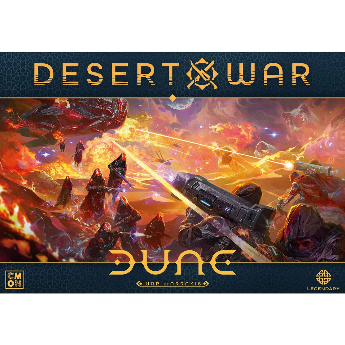 Dune: Krieg um Arrakis – Desert War (Wüstenkrieg) (DE, FR), Erweiterung, CMON