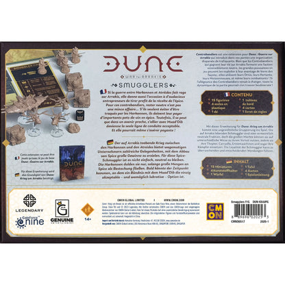 Dune: Krieg um Arrakis – Smugglers (Schmuggler) (DE, FR), Erweiterung, CMON