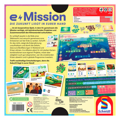 e-Mission (DE), Kennerspiel des Jahres 2024, Brettspiel, Umweltspiel, eMission