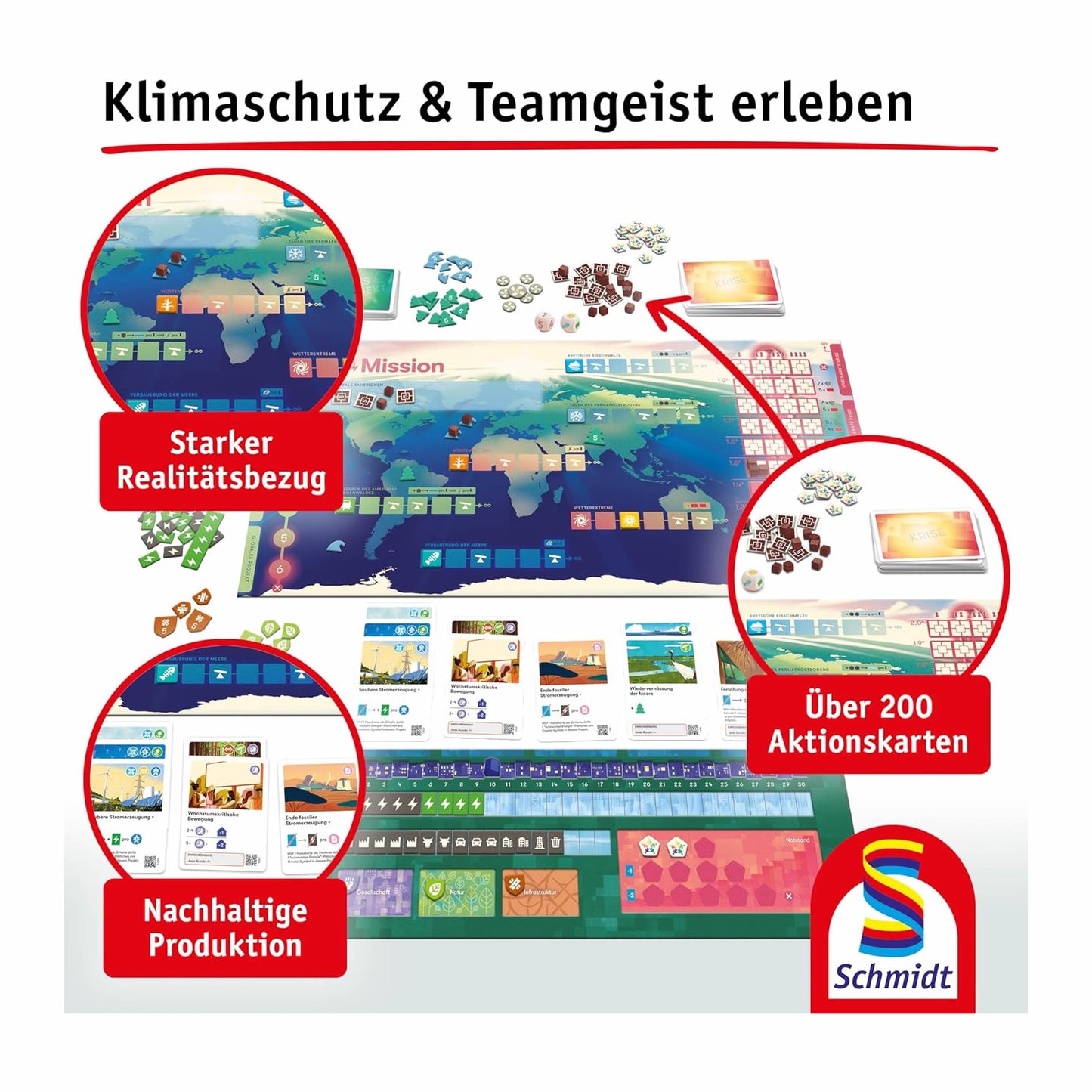 e-Mission (DE), Kennerspiel des Jahres 2024, Brettspiel, Umweltspiel, eMission