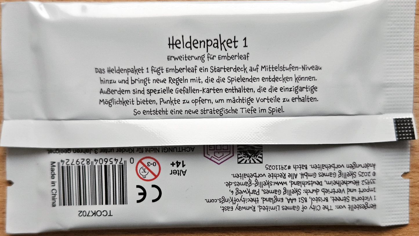 Emberleaf Bundle (DE): Erweiterungen Heldenpaket 1, 2 & 3, Startdecks F & G, Saisonaler Spaß