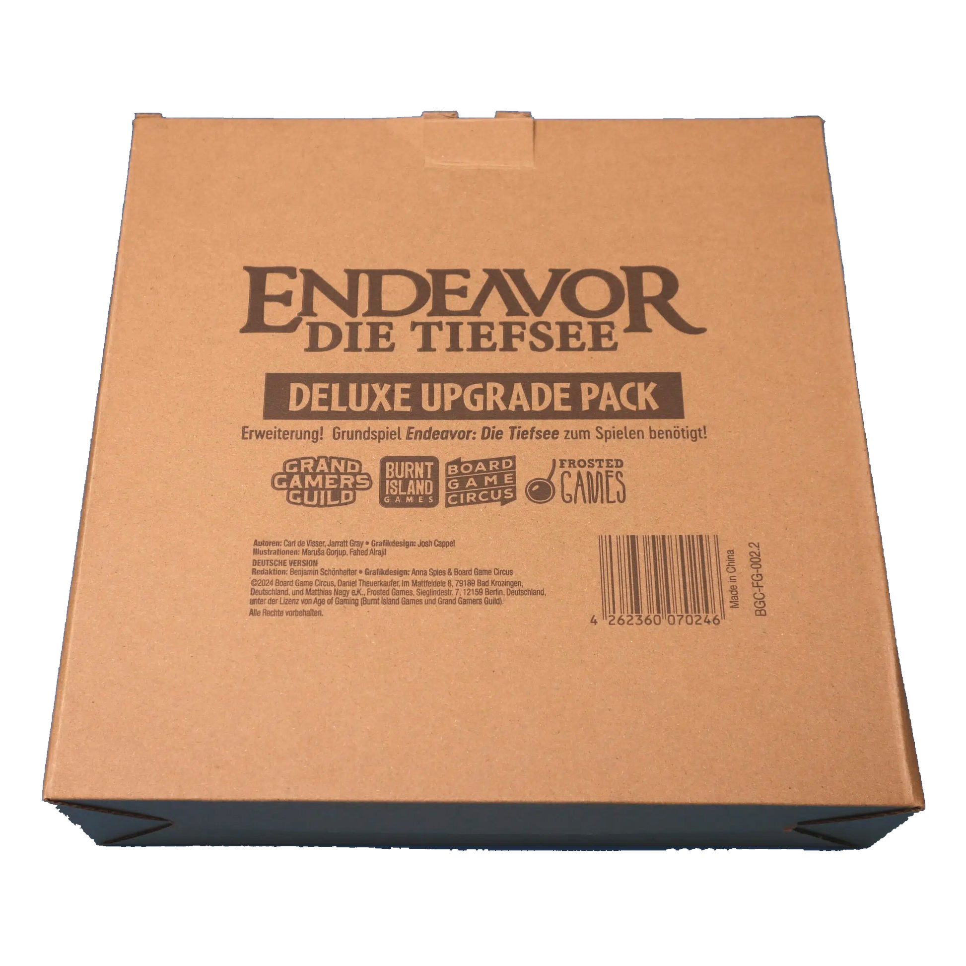 Endeavor die Tiefsee: Deluxe-Erweiteiterung, 3D-Box