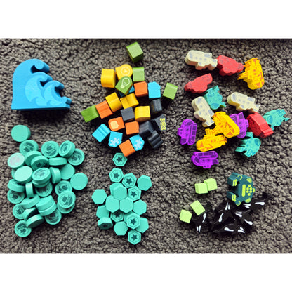 Endeavor die Tiefsee: Deluxe-Erweiteiterung, Spielmarker