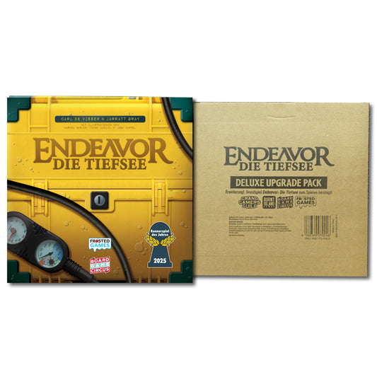 Endeavor die Tiefsee: Retail-Edition und Deluxe Upgrade Pack, Cover, Bundle