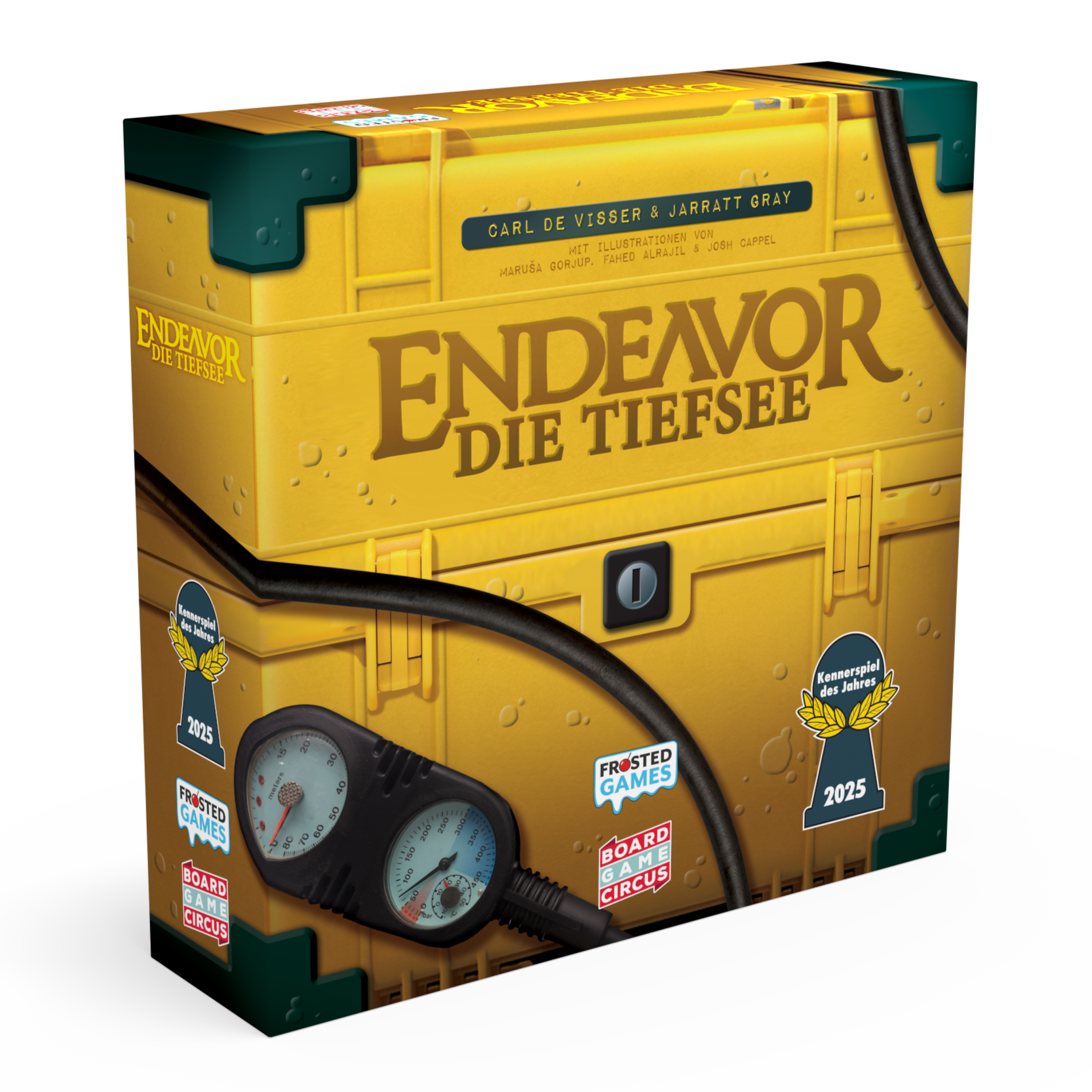 Endeavor die Tiefsee, Retail-Edition, Box-3D